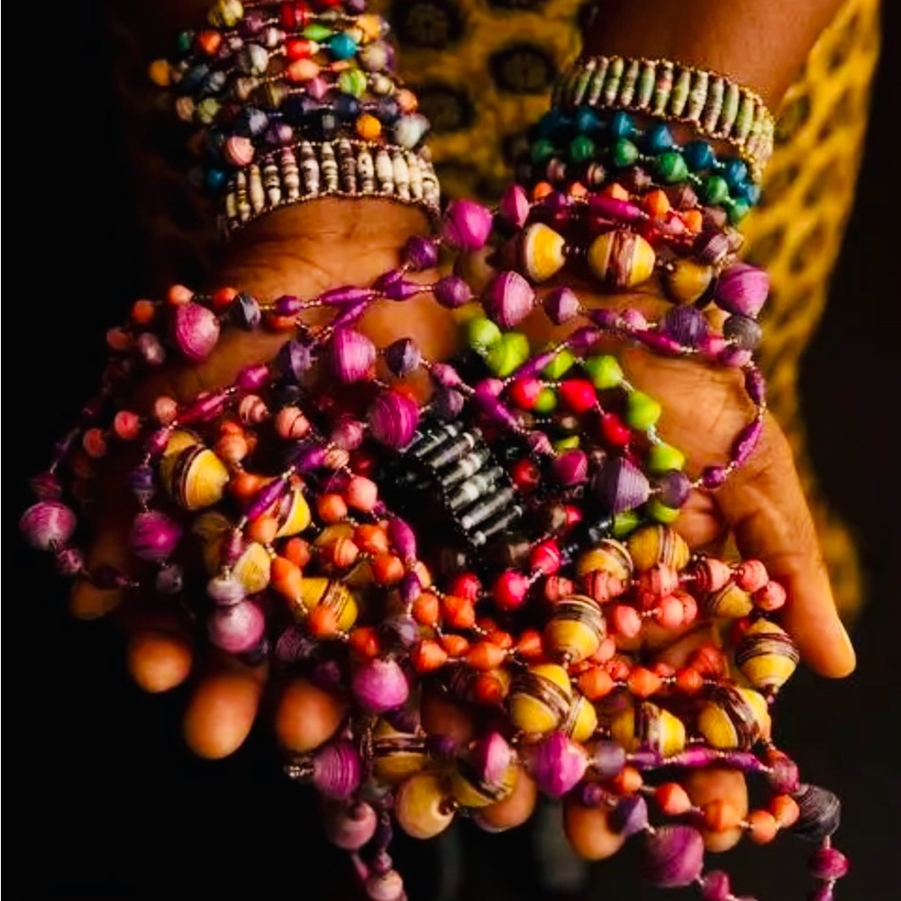 Uganda Paper bead bracelets🇺🇬
